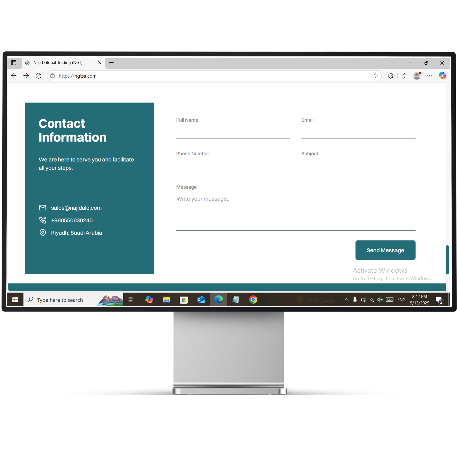 Website Features
